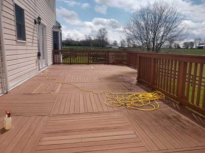 Deck Cleaning