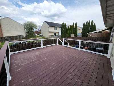 New Home Deck Installation