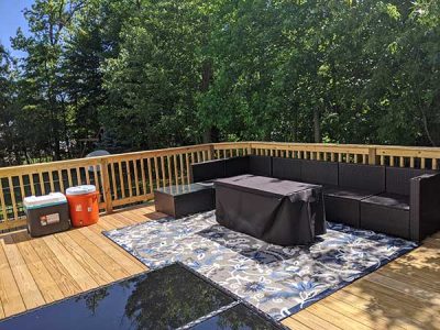 Wood Decking Project